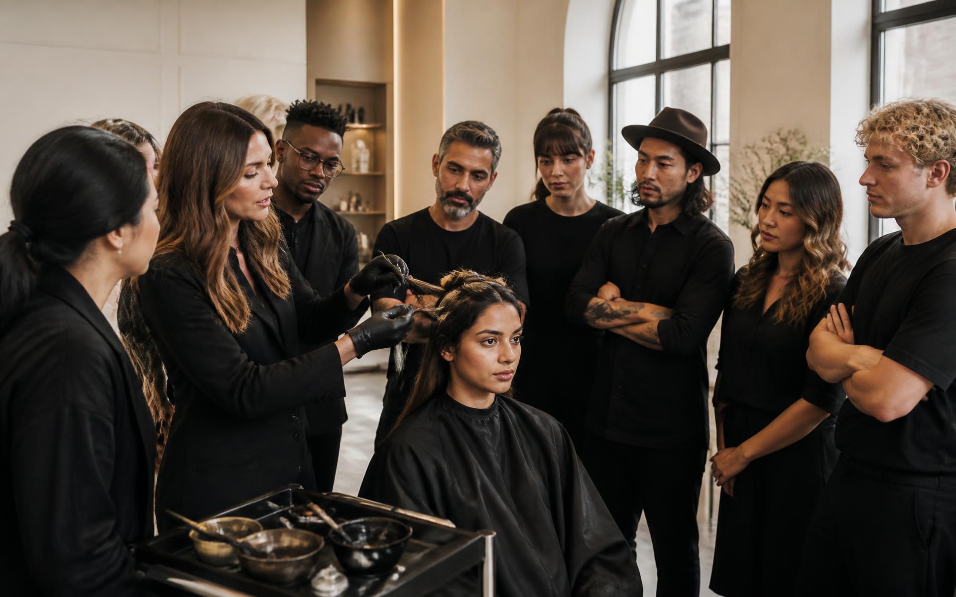 Advanced corrective color instruction during the Spring Semester